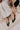Ring Black & Gold Chain Pointed Toe Heel- frontal side view