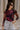 Romina Fuchsia Multi Floral Mesh Top- top front view