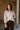 Dalia Beige Quarter Zip-Up Top- front top view