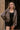 Alessia Cocoa Brown Hoodie Bomber Jacket- top front view