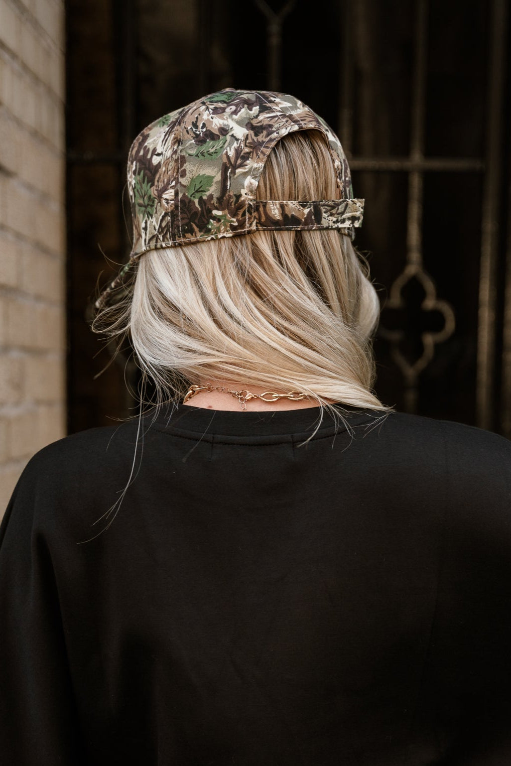 Georgia Smokeshow Camo Trucker Hat - back view