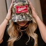 Georgia Smokeshow Camo Trucker Hat - front view