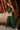 Lena Hunter Green Satin Maxi Dress- full body view