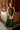 Lena Hunter Green Satin Maxi Dress- front full view