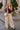 Leona Burgundy & Gold Chain Sweater- full body view