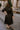 Aleena Black & Gold Zip-Up Midi Dress- back view