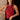 Madelyn Burgundy Satin & Gold Halter Tank- front view