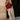 Elianna Burgundy Pleated Zip-Up Top- full body view