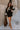 Adley Black & Taupe Floral Knit Sweater- full body view