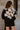 Adley Black & Taupe Floral Knit Sweater- back view