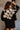 Adley Black & Taupe Floral Knit Sweater- full back view