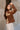 Estelle Brown & Beige Floral Knit Sweater- close up side view