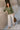 Palmer Olive Green Eyelet Zip-Up Top- full body view