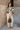 Rosa Green & White Stripe Knit Sweater- full body view