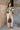 Rosa Green & White Stripe Knit Sweater- full body view