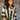 Rosa Green & White Stripe Knit Sweater- front view