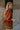 Palmer Rust Eyelet Zip-Up Top- side view