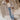 Farrah Oatmeal Knit Collared Jacket - full body front view