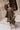 Lenora Olive Tiered Long Sleeve Midi Dress - front view