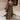 Lenora Olive Tiered Long Sleeve Midi Dress - full body front view