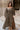 Lenora Olive Tiered Long Sleeve Midi Dress - frontal view