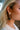 Jaime Olive & Brown Dangle Earrings - side view