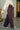 Gaby Dark Purple Barrel Leg Pants - side