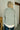 Kathleen Sage Green Quilted Jacket - back view