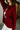 Wendy Dark Red Skiing Goose Sweater - close side view