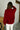 Wendy Dark Red Skiing Goose Sweater - back