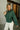 Lenna Green Quarter-Button Pullover - frontal side