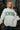 Senior '27 Grey & Green Reversible Mock Neck Sweatshirt- close front view