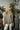 Sara Sage Waffle Knit Colorblock Top - view of front