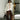 Skyler Ivory Sherpa Zip-Up Jacket - full body front view
