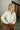 Chrissy Beige & White Striped Hoodie - view of front