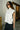 Noelle Ivory Side Tie Sweater - frontal side view