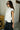 Noelle Ivory Side Tie Sweater - side view