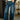 Mica: Kallie Low Rise Dark Wash Jeans - Front view