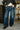 Mica: Kallie Low Rise Dark Wash Jeans - Front view