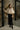 Celia Beige Cape Coat - full body front view
