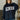 Senior 27' Navy Reversible Mock Neck Sweatshirt - Front view 