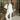 Teagan Cream Ribbed Knit Pants - Full body view 