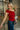 Auden Red Asymmetric Off-The-Shoulder Top - Right Side view