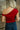 Auden Red Asymmetric Off-The-Shoulder Top - Back view