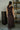 Penelope Plum Polka Dot Maxi Dress - full body back view