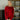 Carter Red Pocket Sweater - upper body front view