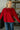 Carter Red Pocket Sweater -  front view