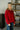 Carter Red Pocket Sweater -  frontal
