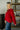 Carter Red Pocket Sweater -  frontal side