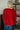 Carter Red Pocket Sweater -  back